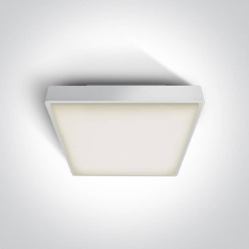 Plafon The LED Plafo Outdoor Square Plastic 67282AN/W/W ONE LIGHT