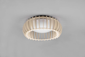 Lampa sufitowa LED drewniana 40 cm MONTE R62171130 TRIO